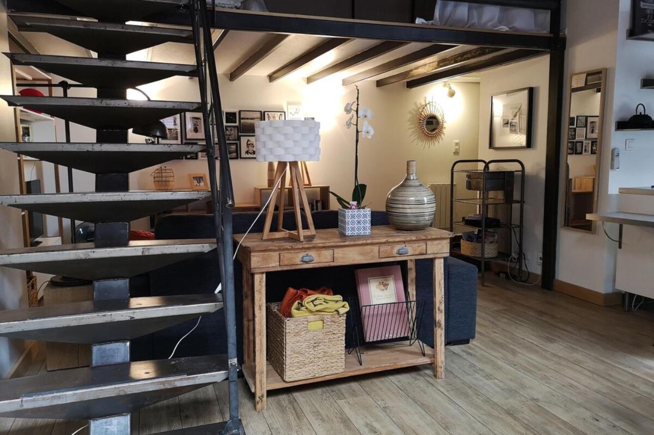 Authentic Loft With Mezzanine & Exposed Stones Heart Of Lyon Lejlighed Eksteriør billede